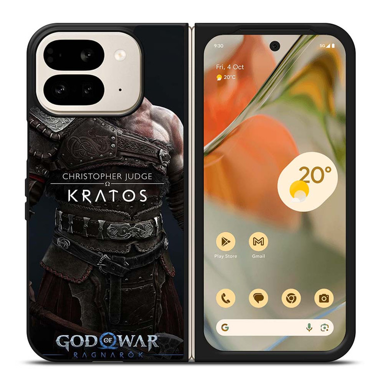 GOD OF WAR RAGNAROK KRATOS CHRISTOPHER JUDGE Google Pixel 9 Pro Fold Case Cover