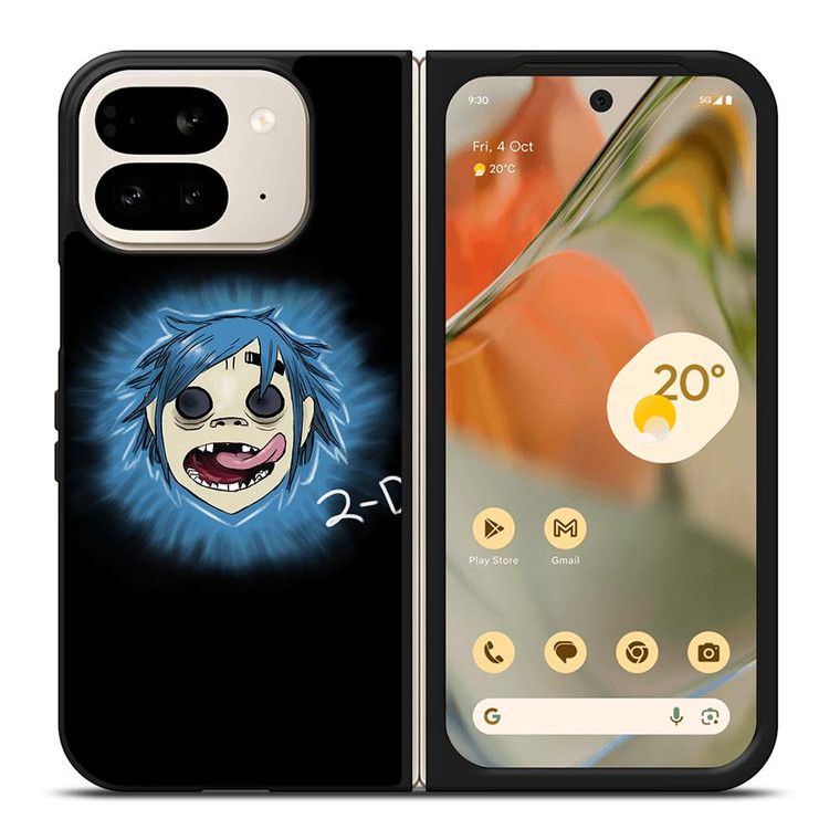 GORILLAZ ENGLISH BAND 2-D Google Pixel 9 Pro Fold Case Cover