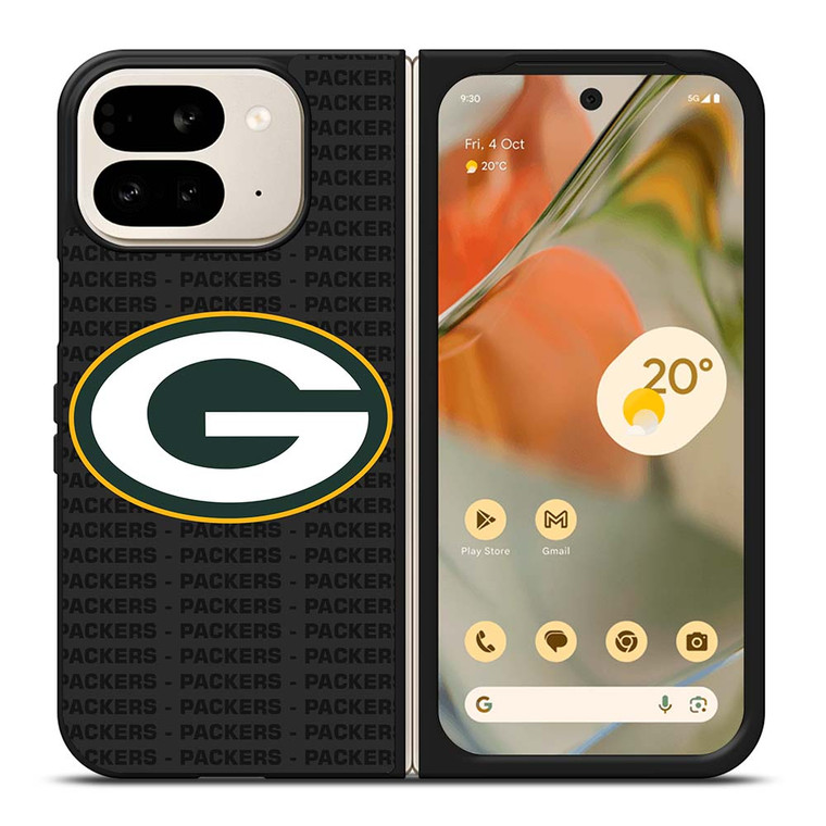GREEN BAY PACKERS FOOTBALL TEXT Google Pixel 9 Pro Fold Case Cover