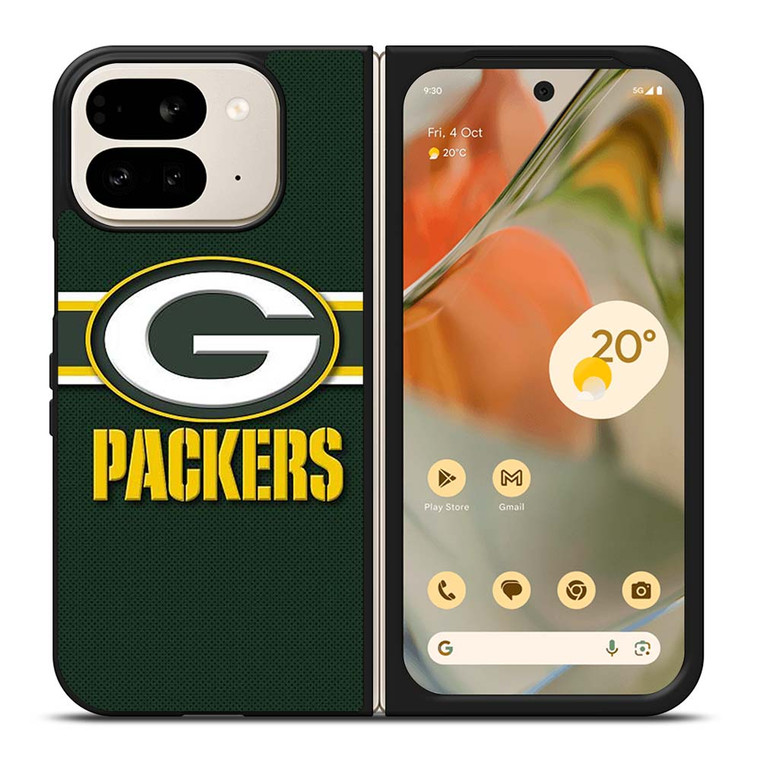 GREEN BAY PACKERS LOGO NFL TEAM FOOTBALL ICON Google Pixel 9 Pro Fold Case Cover