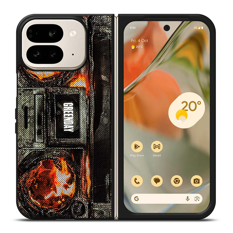 GREEN DAY ROCK BAND REVOLUTION RADIO Google Pixel 9 Pro Fold Case Cover