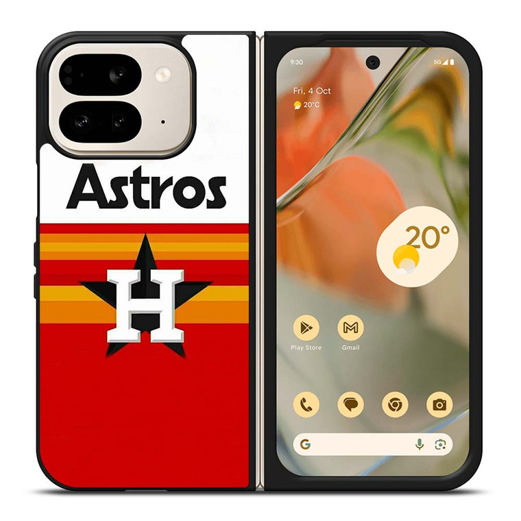 HOUSTON ASTROS LOGO MLB BASEBALL TEAM ICON Google Pixel 9 Pro Fold Case Cover