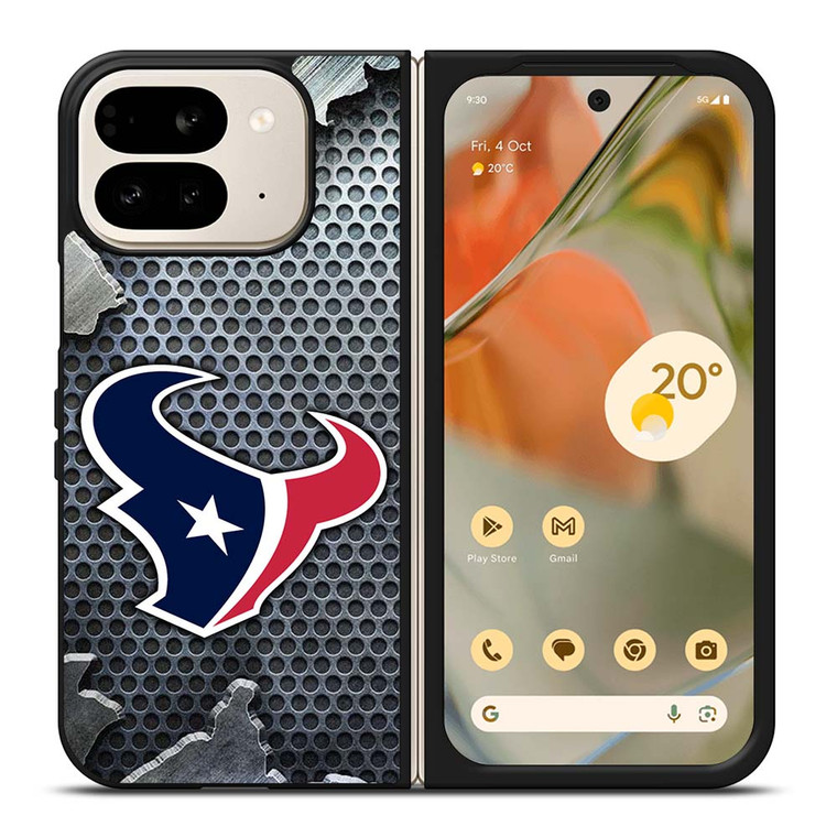 HOUSTON TEXAS BROKEN METAL Google Pixel 9 Pro Fold Case Cover