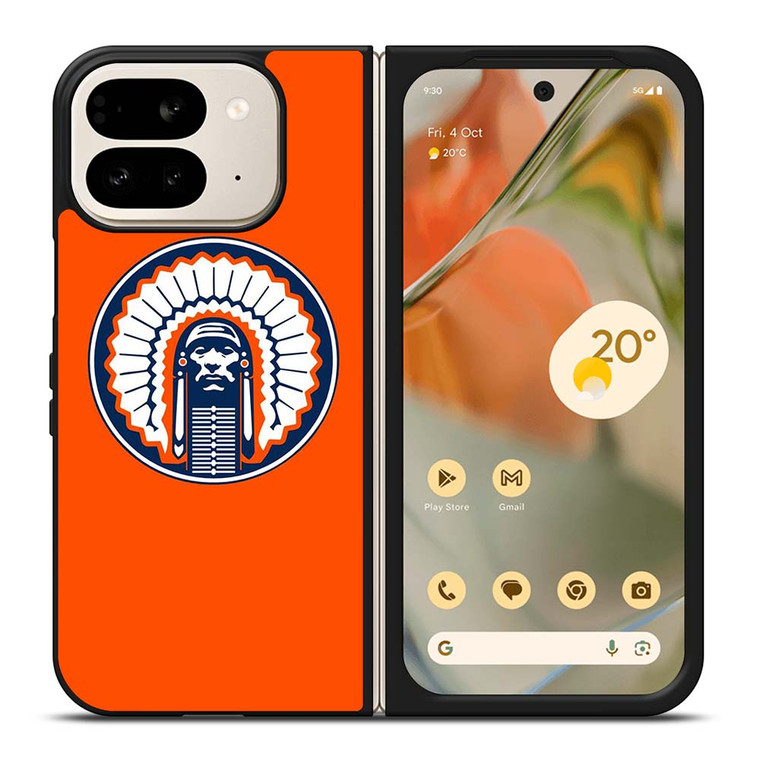ILLINOIS FIGHTING UNIVERSITY BASKETBALL LOGO Google Pixel 9 Pro Fold Case Cover