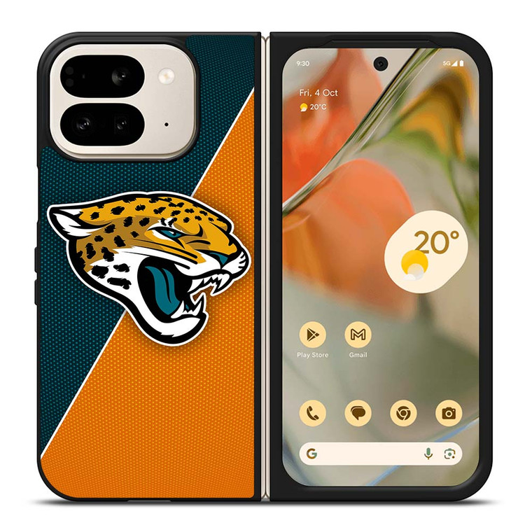 JACKSONVILLE JAGUARS NFL FOOTBALL LOGO Google Pixel 9 Pro Fold Case Cover