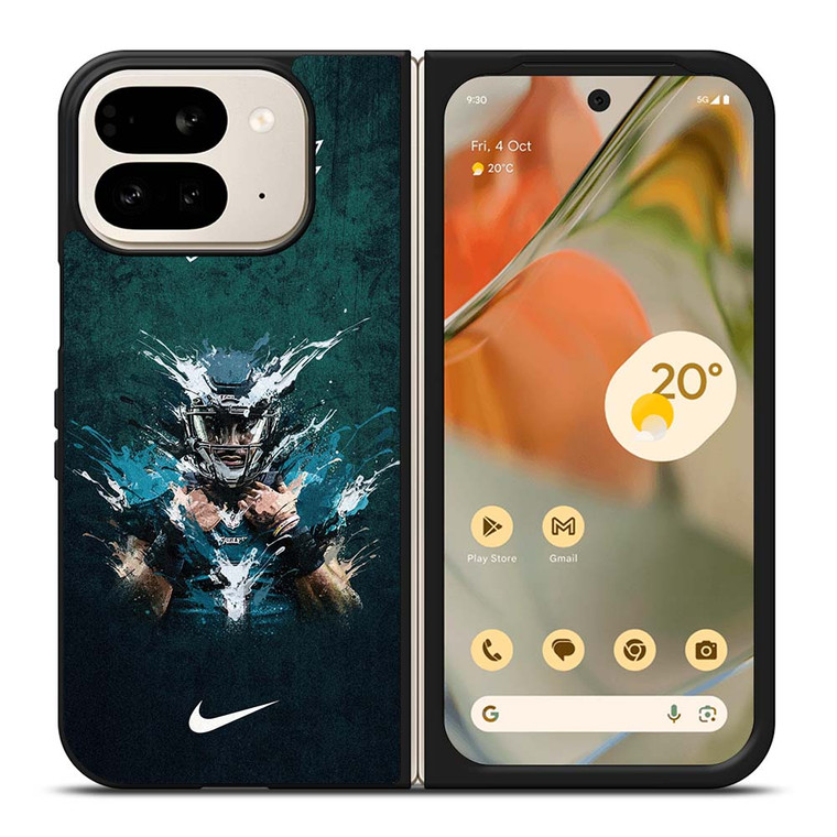 JALEN HURTS PHILADELPHIA EAGLES Google Pixel 9 Pro Fold Case Cover