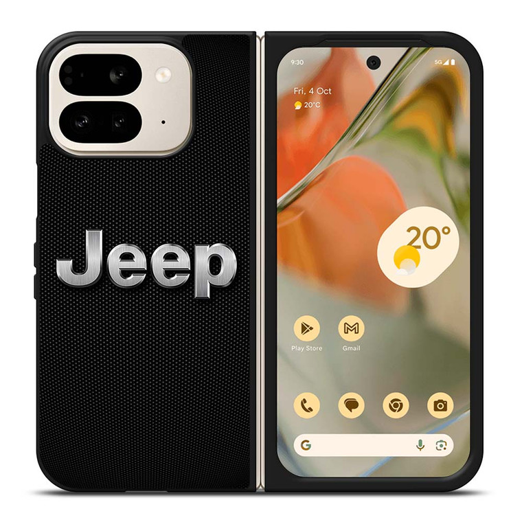 JEEP CARBON FIBER Google Pixel 9 Pro Fold Case Cover