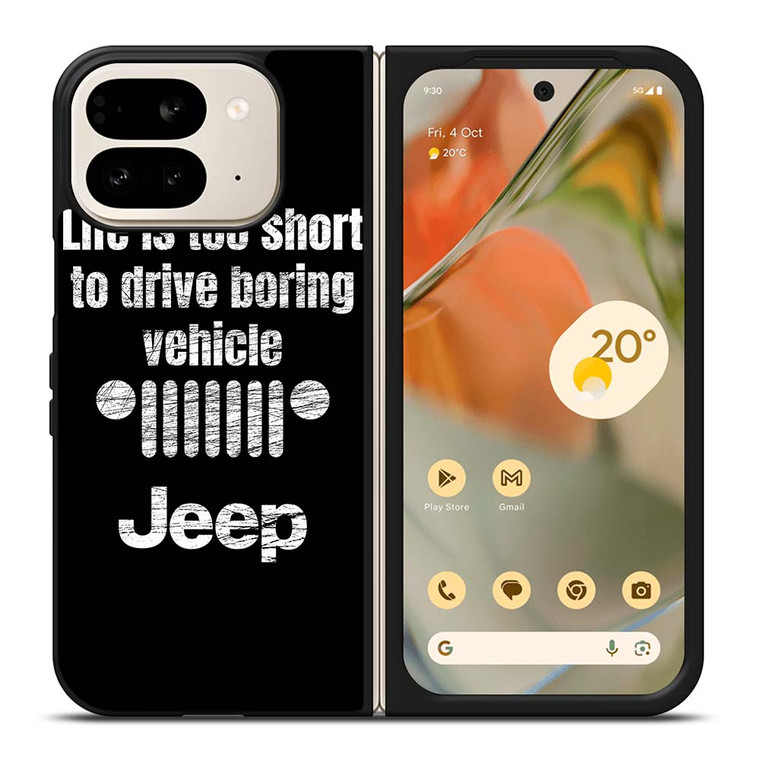 JEEP LIFE FUNNY QUOTES Google Pixel 9 Pro Fold Case Cover