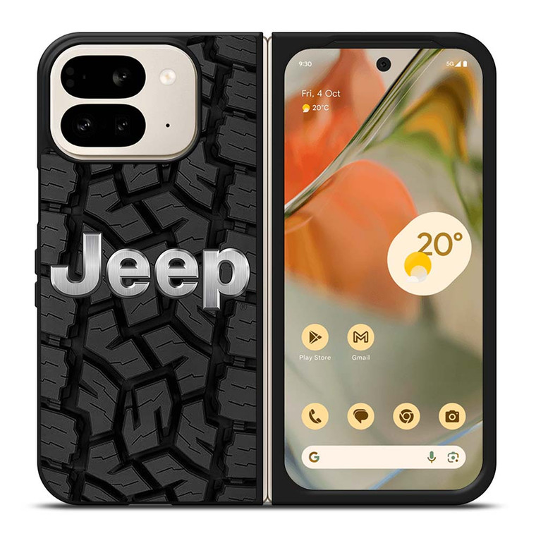JEEP LOGO OFF ROAD TIRE Google Pixel 9 Pro Fold Case Cover