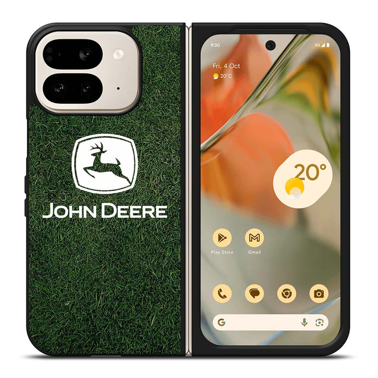 JOHN DEERE LOGO GREEN GRASS ICON Google Pixel 9 Pro Fold Case Cover