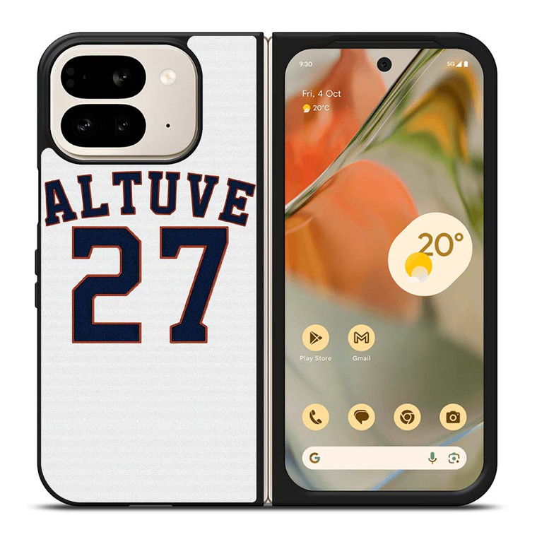 JOSE ALTUVE HOUSTON ASTROS BASEBALL Google Pixel 9 Pro Fold Case Cover