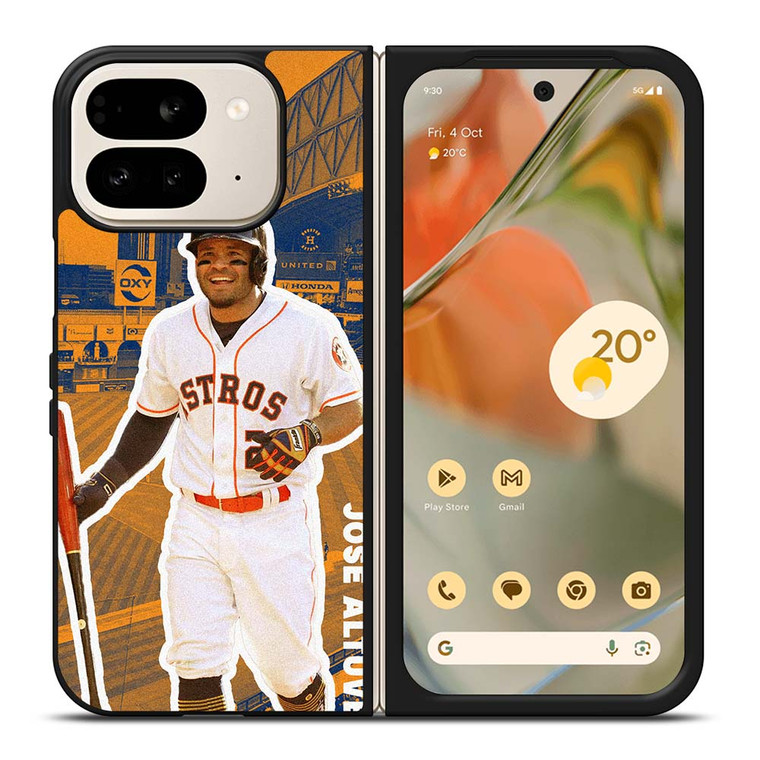 JOSE ALTUVE HOUSTON ASTROS MLB 2 Google Pixel 9 Pro Fold Case Cover
