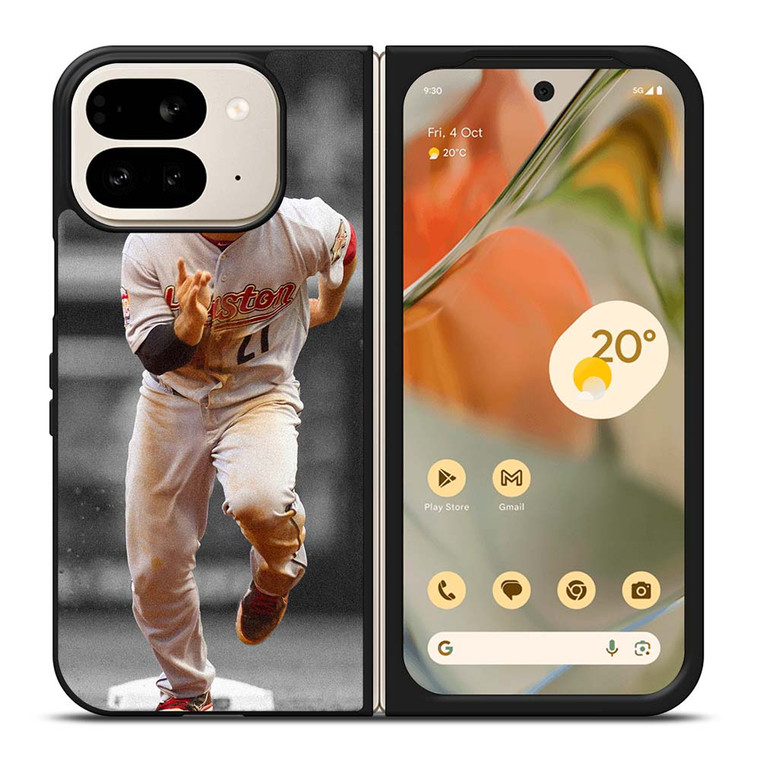JOSE ALTUVE HOUSTON ASTROS MLB Google Pixel 9 Pro Fold Case Cover