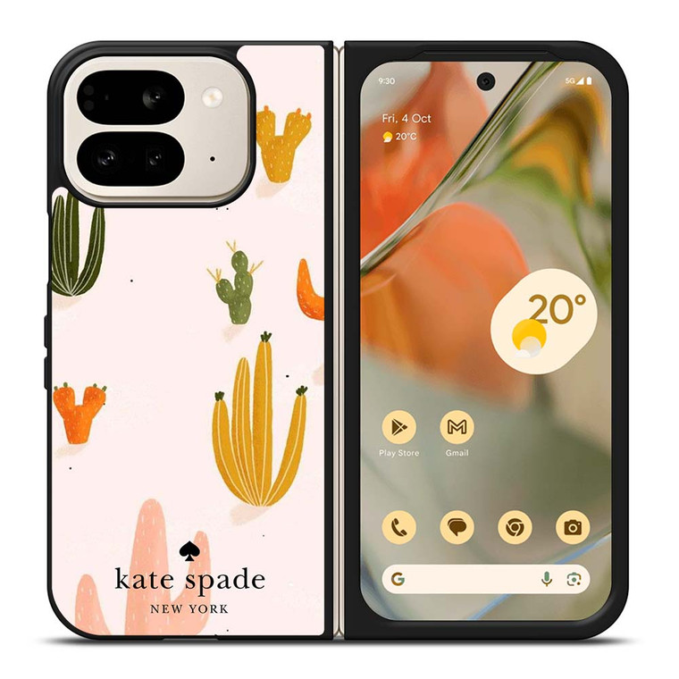 KATE SPADE NEW YORK LOGO CACTUS Google Pixel 9 Pro Fold Case Cover