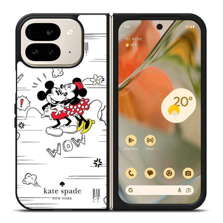 KATE SPADE NEW YORK LOGO X MICKEY MINNIE MOUSE DISNEY Google Pixel 9 Pro Fold Case Cover