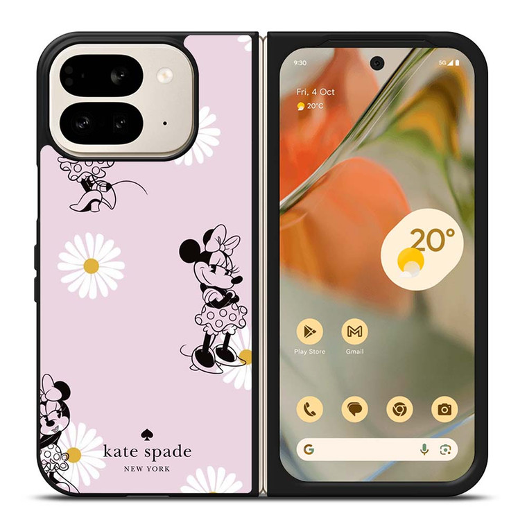 KATE SPADE NEW YORK LOGO X MINNIE MOUSE DISNEY Google Pixel 9 Pro Fold Case Cover