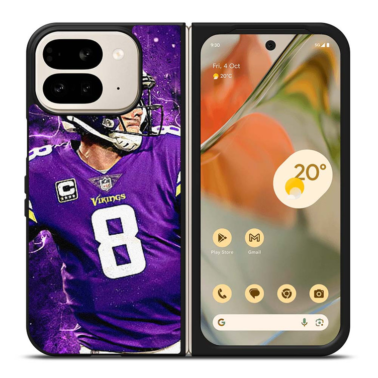 KIRK COUSINS MINNESOTA VIKINGS Google Pixel 9 Pro Fold Case Cover