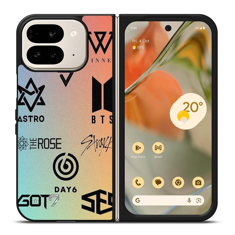 KPOP BAND LOGO Google Pixel 9 Pro Fold Case Cover