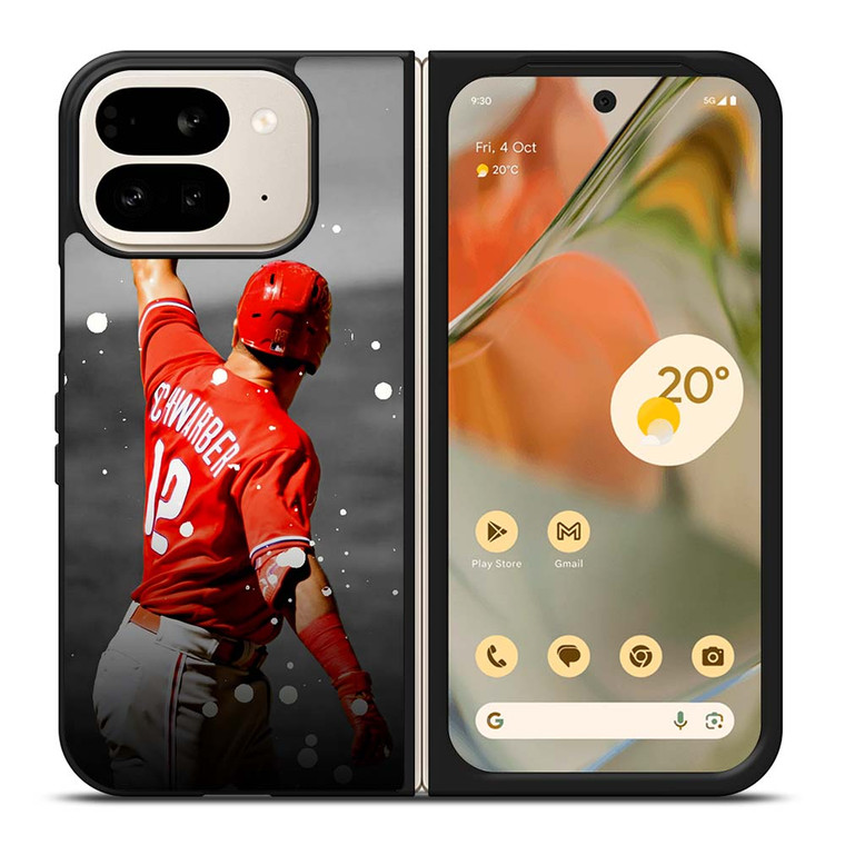 KYLE SCHWARBER PHILADELPHIA PHILLIES MLB 2 Google Pixel 9 Pro Fold Case Cover