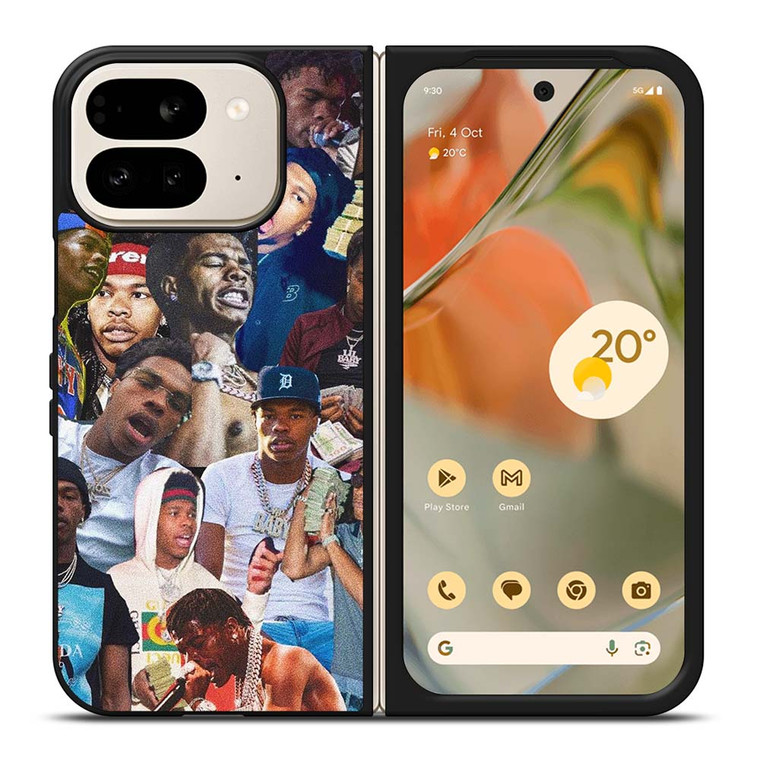 LIL BABY RAPPER COLLAGE Google Pixel 9 Pro Fold Case Cover