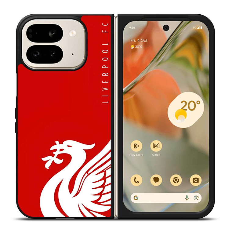 LIVERPOOL FC FOOTBALL CLUB LOGO THE REDS Google Pixel 9 Pro Fold Case Cover