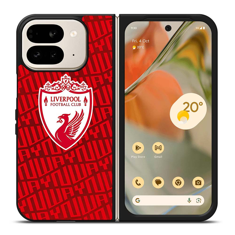 LIVERPOOL FC FOOTBALL CLUB YNWA LOGO Google Pixel 9 Pro Fold Case Cover