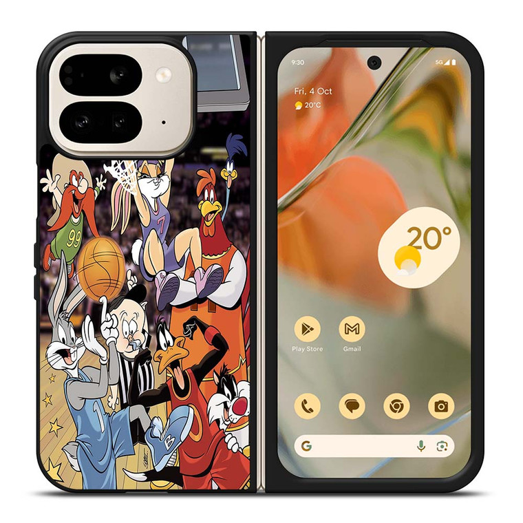 LOONEY TUNES CARTOON BASKETBALL Google Pixel 9 Pro Fold Case Cover