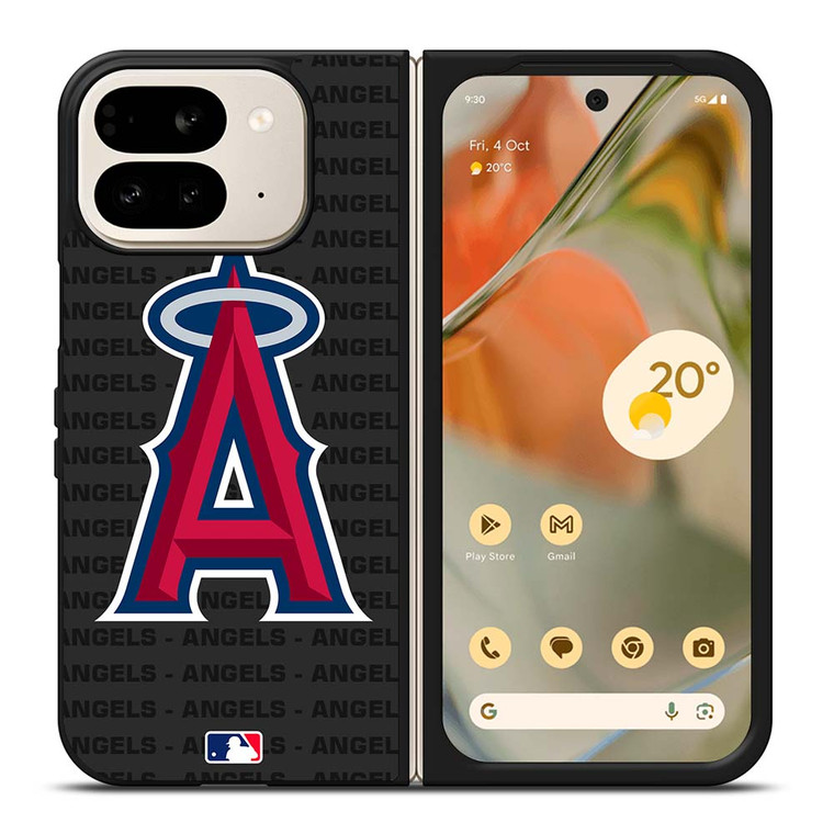 LOS ANGELES ANGELS BASEBALL BLACK Google Pixel 9 Pro Fold Case Cover