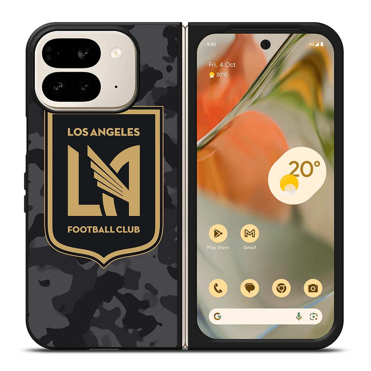 LOS ANGELES FC MLS BLACK CAMO Google Pixel 9 Pro Fold Case Cover