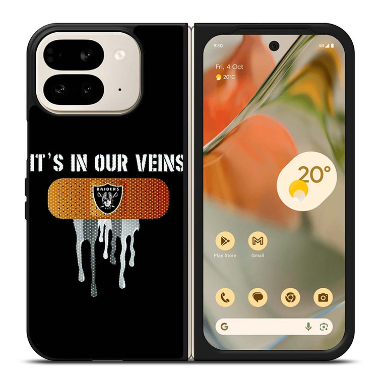 LOS ANGELES RAIDERS NFL FANS Google Pixel 9 Pro Fold Case Cover