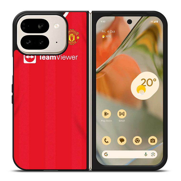 MANCHESTER UNITED 2021 HOME JERSEY Google Pixel 9 Pro Fold Case Cover