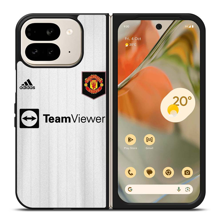 MANCHESTER UNITED 2023 AWAY JERSEY Google Pixel 9 Pro Fold Case Cover