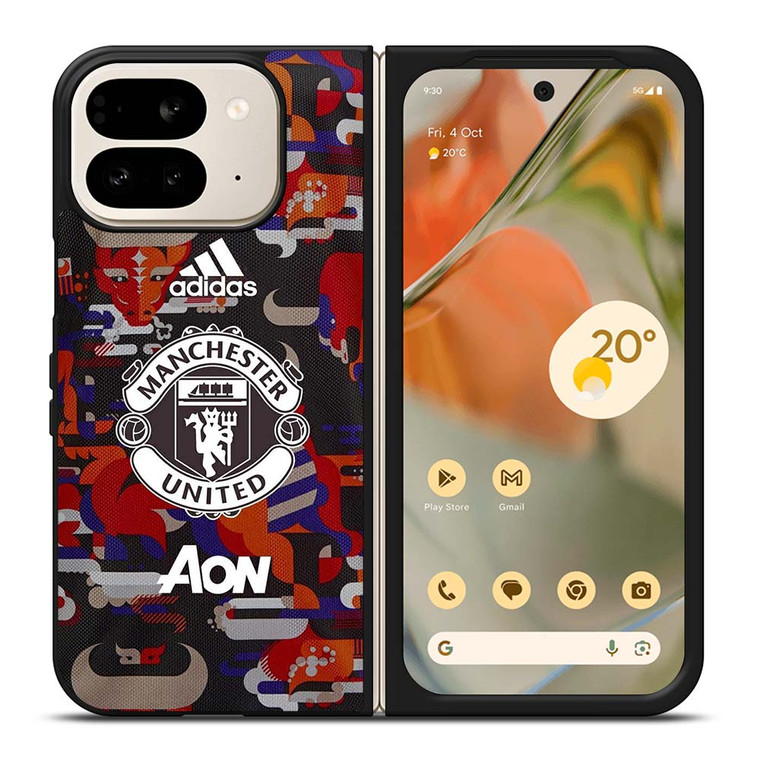 MANCHESTER UNITED AON JERSEY Google Pixel 9 Pro Fold Case Cover
