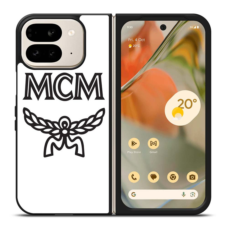 MCM WORLDWIDE WHITE Google Pixel 9 Pro Fold Case Cover