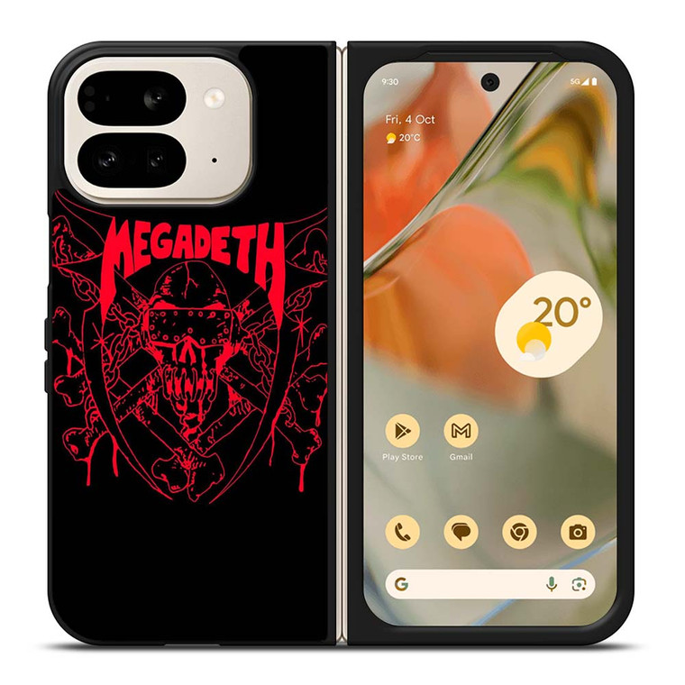 MEGADETH METAL BAND LOGO Google Pixel 9 Pro Fold Case Cover