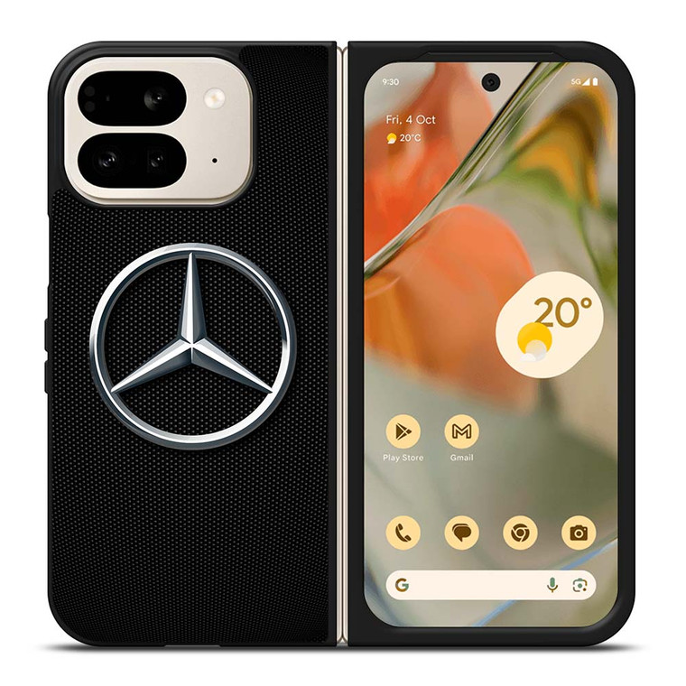 MERCEDES BENZ CARBON FIBER Google Pixel 9 Pro Fold Case Cover