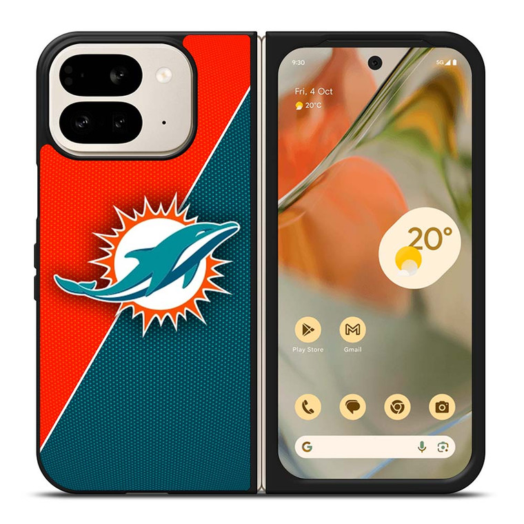 MIAMI DOLPHINS NFL FOOTBALL LOGO Google Pixel 9 Pro Fold Case Cover