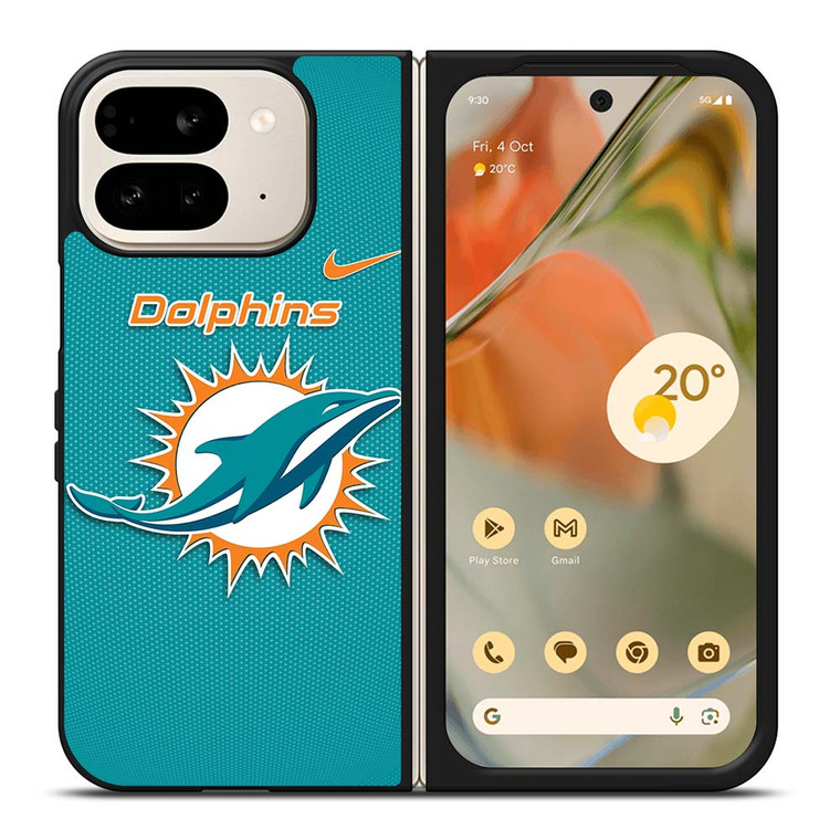 MIAMI DOLPHINS NFL FOOTBALL NIKE Google Pixel 9 Pro Fold Case Cover