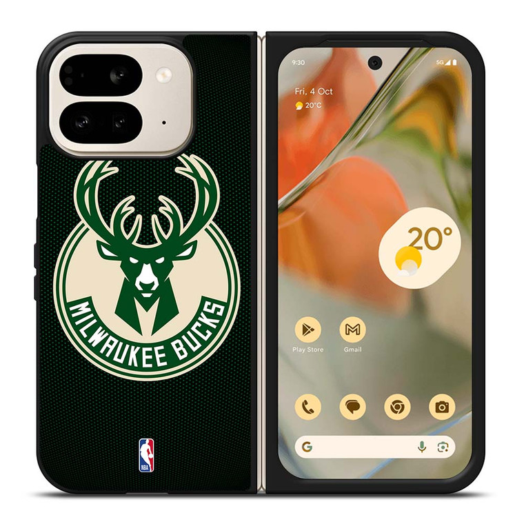 MILWAUKEE BUCKS BASKETBALL NBA Google Pixel 9 Pro Fold Case Cover