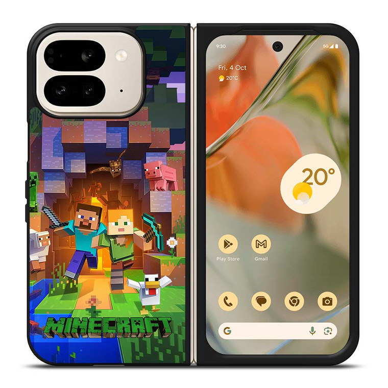 MINECRAFT GAMES WALLPAPER Google Pixel 9 Pro Fold Case Cover