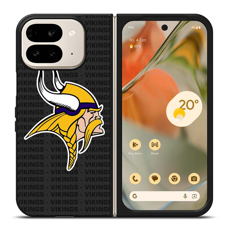 MINNESOTA VIKINGS FOOTBALL TEXT Google Pixel 9 Pro Fold Case Cover