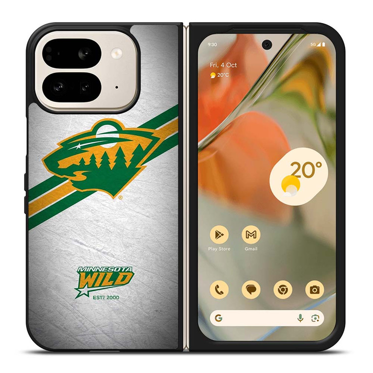 MINNESOTA WILD LOGO NHL HOCKEY TEAM ICON Google Pixel 9 Pro Fold Case Cover
