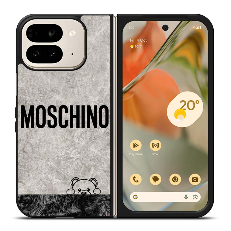 MOSCHINO BEAR HIDING Google Pixel 9 Pro Fold Case Cover
