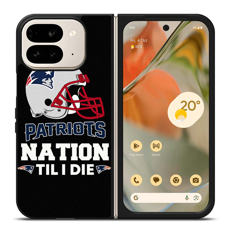 NEW ENGLAND PATRIOTS TIL I DIE Google Pixel 9 Pro Fold Case Cover