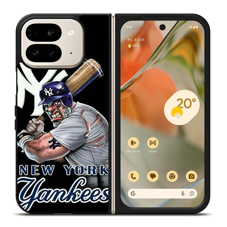 NEW YORK YANKEES BASEBALL FAN ART Google Pixel 9 Pro Fold Case Cover