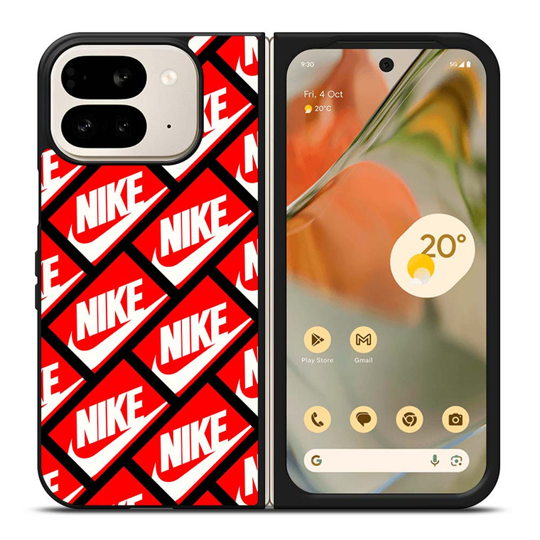 NIKE BOX PATTERN Google Pixel 9 Pro Fold Case Cover