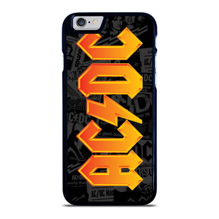 ACDC ROCK BAND POSTER iPhone 6 / 6S Case Cover