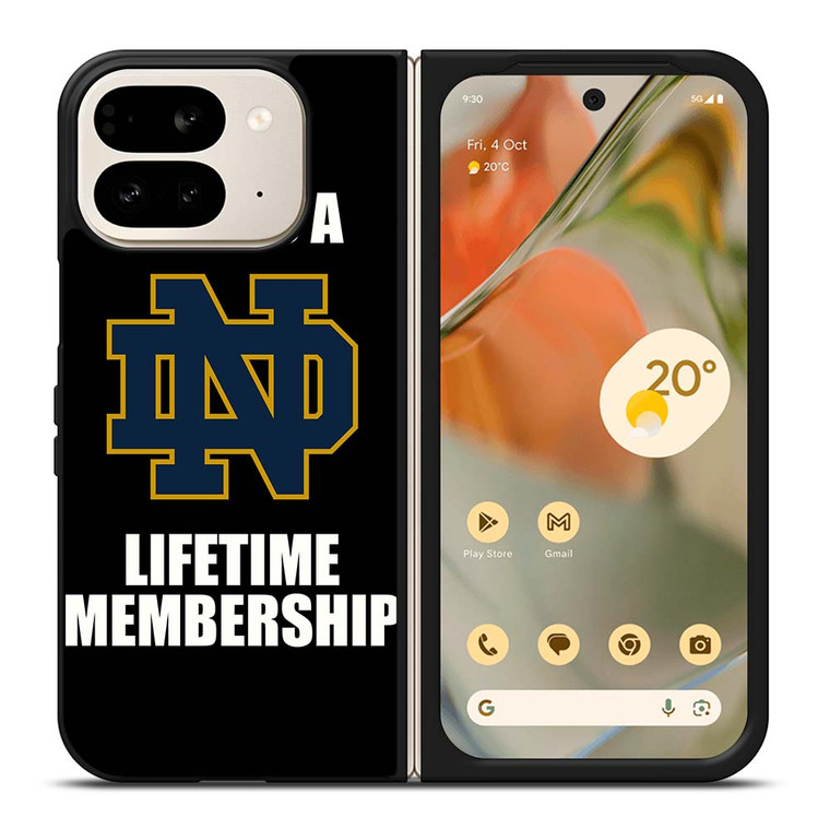NOTRE DAME FIGHTING IRISH MEMBERSHIP Google Pixel 9 Pro Fold Case Cover