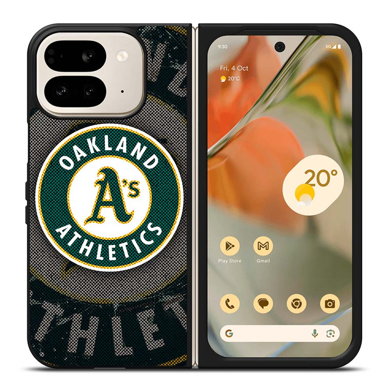 OAKLAND ATHLETICS MLB BASEBALL LOGO 2 Google Pixel 9 Pro Fold Case Cover
