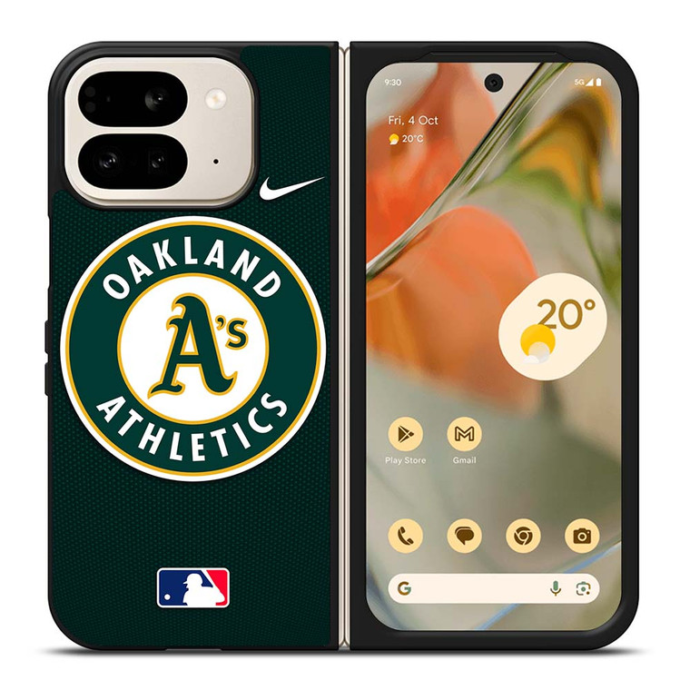 OAKLAND ATHLETICS MLB BASEBALL NIKE Google Pixel 9 Pro Fold Case Cover